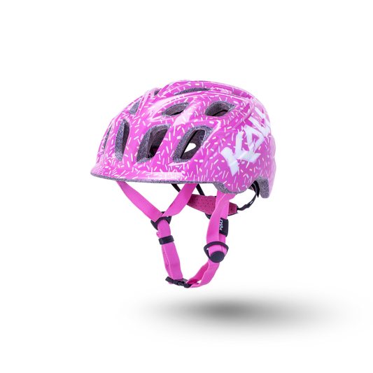 Kali Protectives Chakra Child Bike Helmet Pink Main Front Angle