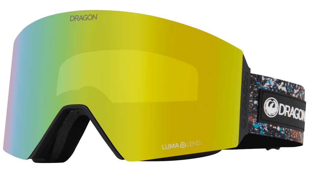 Dragon Bryan Iguchi Signature Series RVX Magnetic OTG Ski Snowboard Goggles Gold Ion Mirror Lens