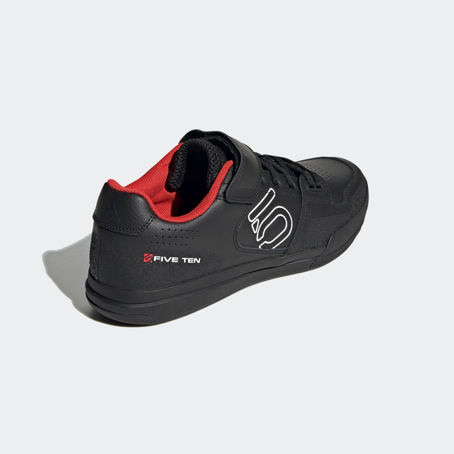 FiveTen Guys Hellcat Clipless MTB Mountain Bike Shoes Core Black/Core Black/Cloud White Outer Heel