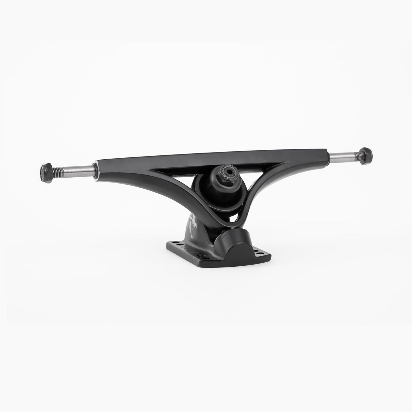 Bear Gen 6 Ti Pro Bear Trucks (180mm 50°) - Black - 90a Black Bushings Kingpin Axle