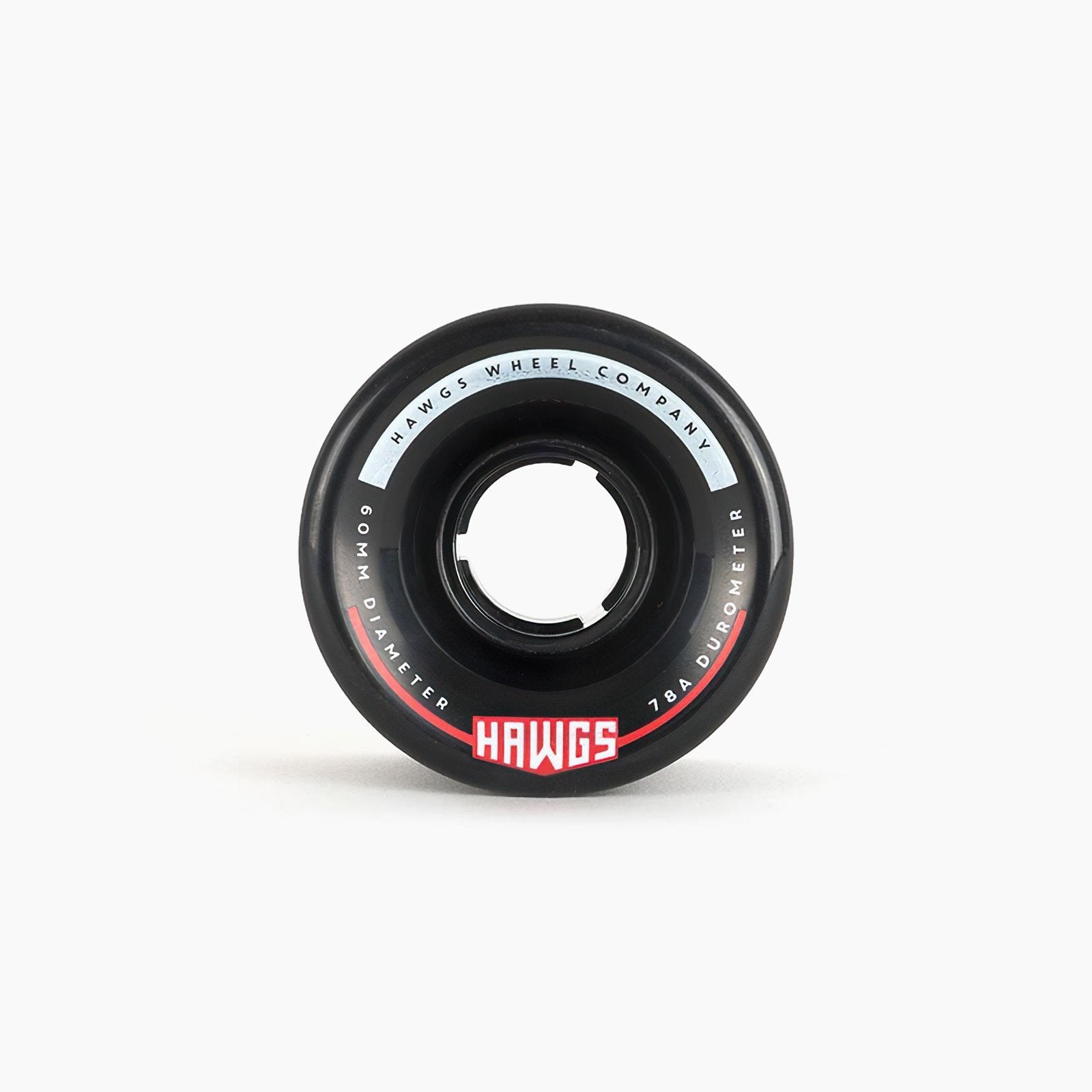 Landyachtz Hawgs Wheels Chubbies Chubby Hages 60mm 78a Longboard Cruiser Wheels Black Front