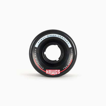 Landyachtz Hawgs Wheels Chubbies Chubby Hages 60mm 78a Longboard Cruiser Wheels Black Front