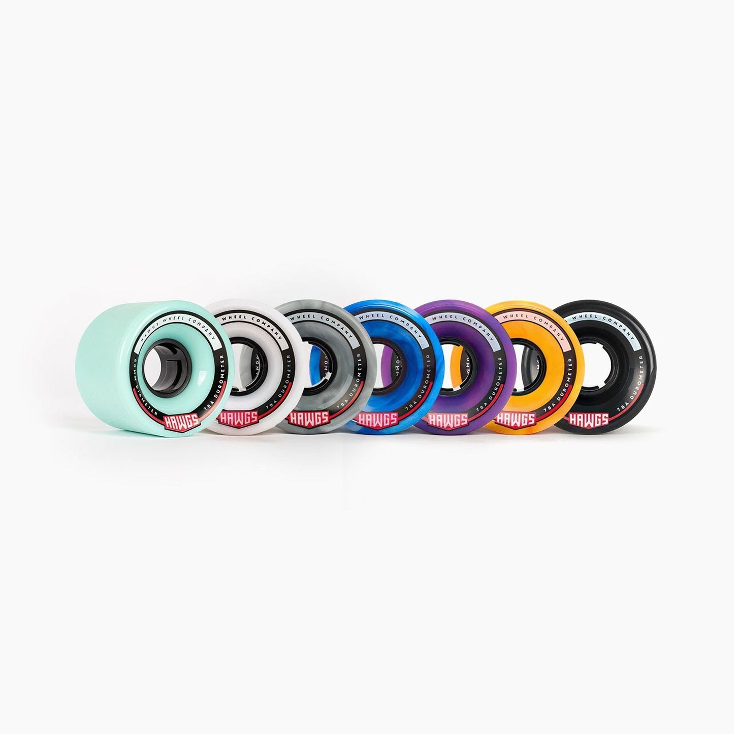 Landyachtz Hawgs Wheels Chubbies Chubby Hages 60mm 78a Longboard Cruiser Wheels Line Up