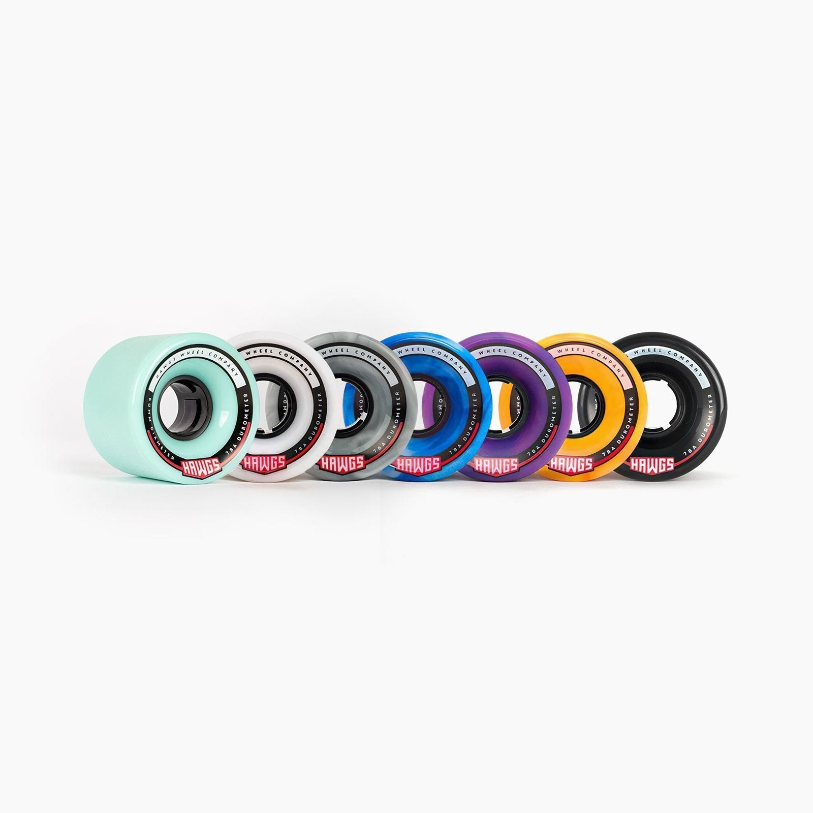 Landyachtz Hawgs Wheels Chubbies Chubby Hages 60mm 78a Longboard Cruiser Wheels Line Up