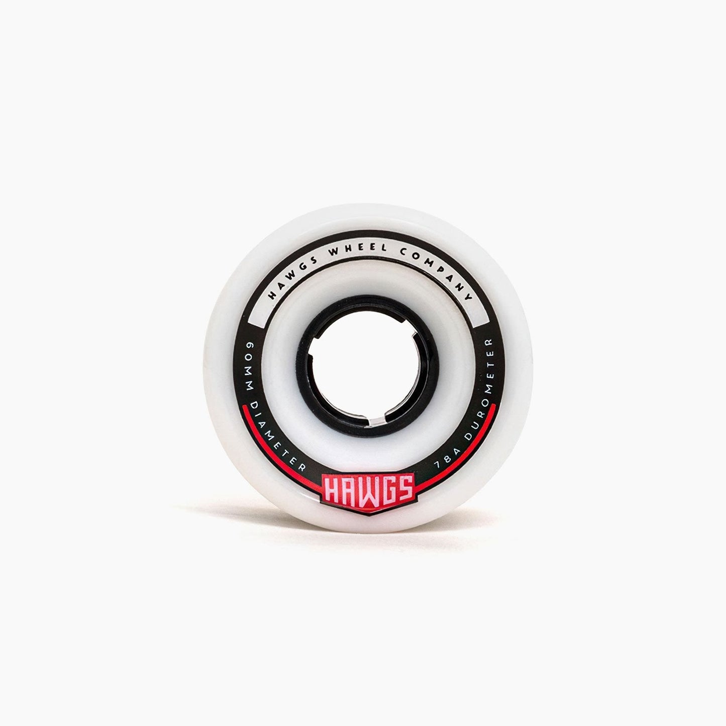 Landyachtz Hawgs Wheels Chubbies Chubby Hages 60mm 78a Longboard Cruiser Wheels White Front