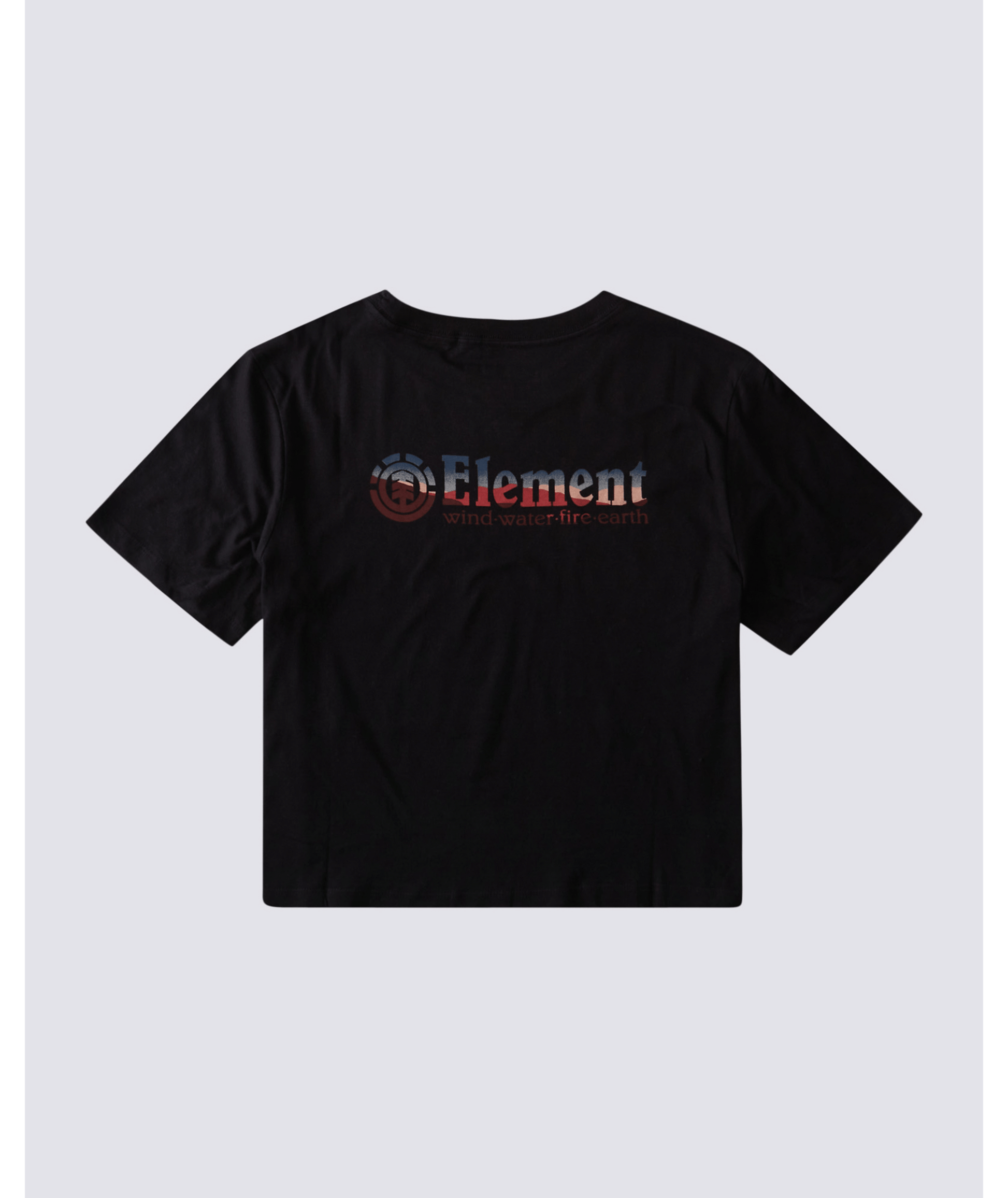 Element Women's Sunset Crop Short Sleeve T-Shirt Back Element Branding