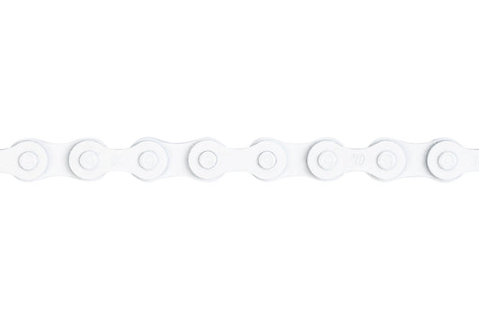 Odyssey Blue Bird Single Speed BMX Bike Chain with Half Link End White
