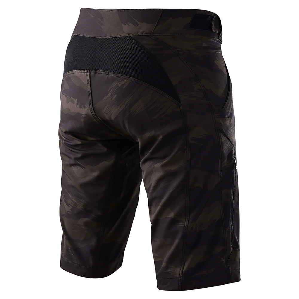 Troy Lee Designs  Women's Mischief Short with Padded Liner Brushed Camo Army Back