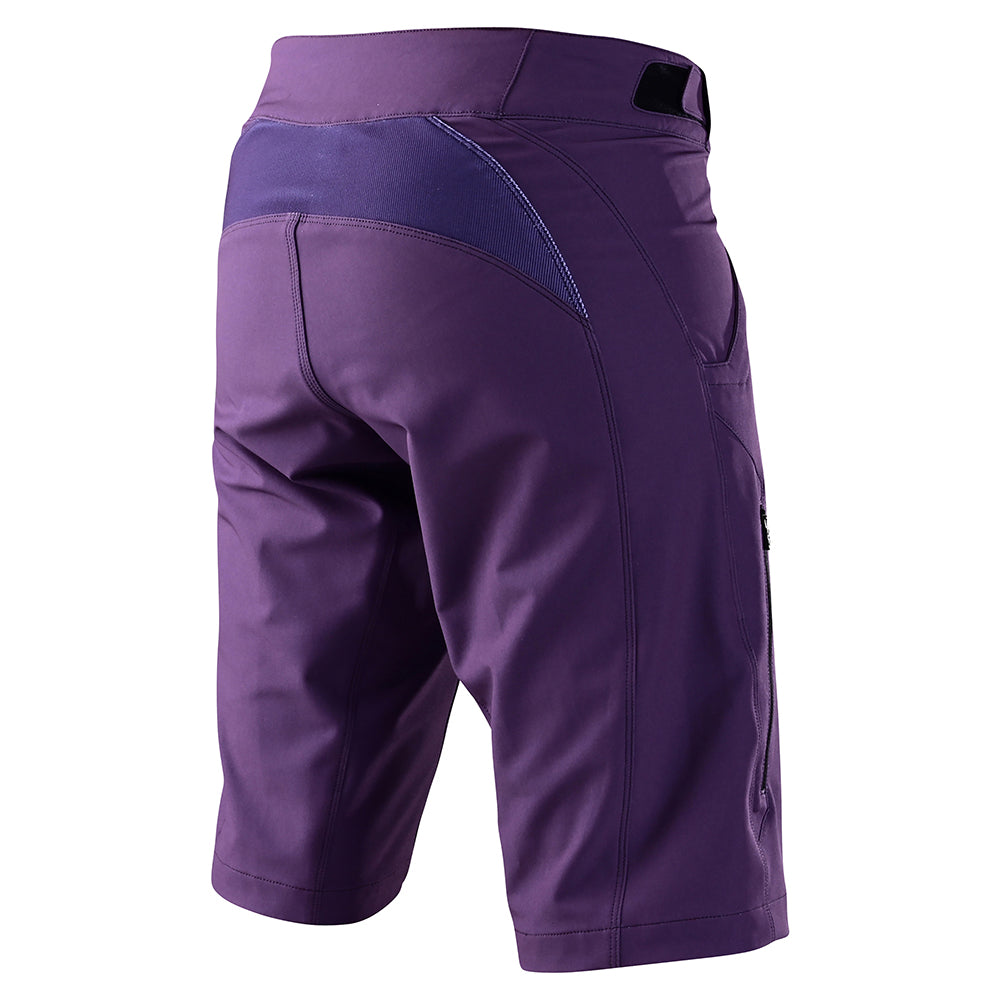 Women's Mischief Short with Padded Liner Orchid Back