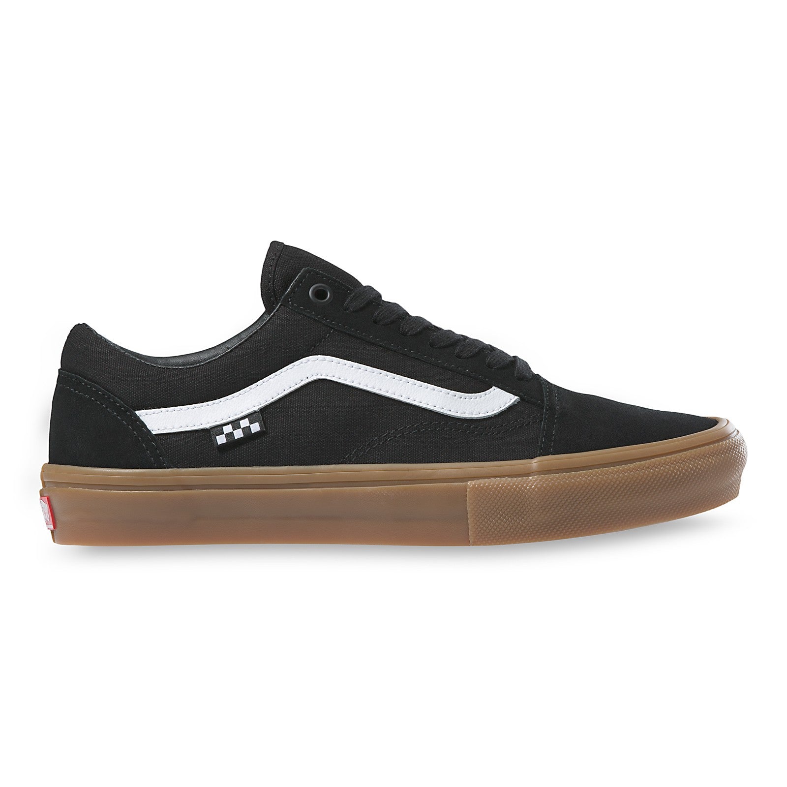 VANS Skate Old Skool™ Black Gum Skateboard Shoe Profile Side