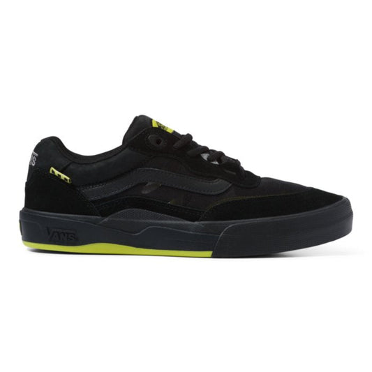 VANS Wayvee Black Sulphur Skate Skateboarding Shoe Side