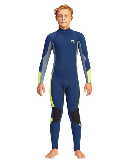 4/3mm Boy's Absolute Back Zip Full Wetsuit