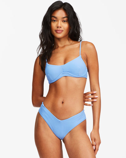 Billabong Sol Searcher Fiji Bikini Bottom Surfside Front; S | The model wearing a size S has a 32" bust, 24" waist, and 34" hips
