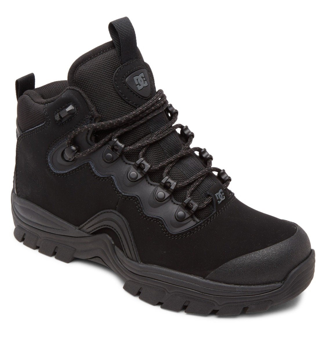 DC Shoes Men's Women's Navigator Work Hiking Boot Black Main