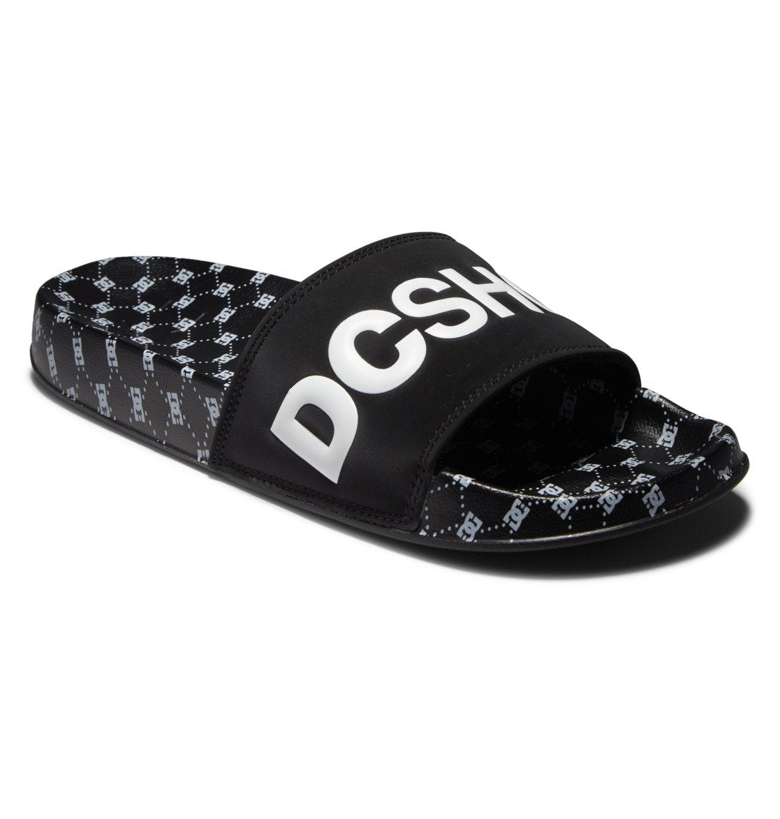DC Shoes Slide SE Black Monogram