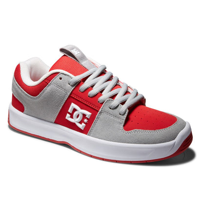 DC Shoes Men's Women's Unisex Lynx Zero Low Top Skateboarding Shoes Grey/Gray/Red Main