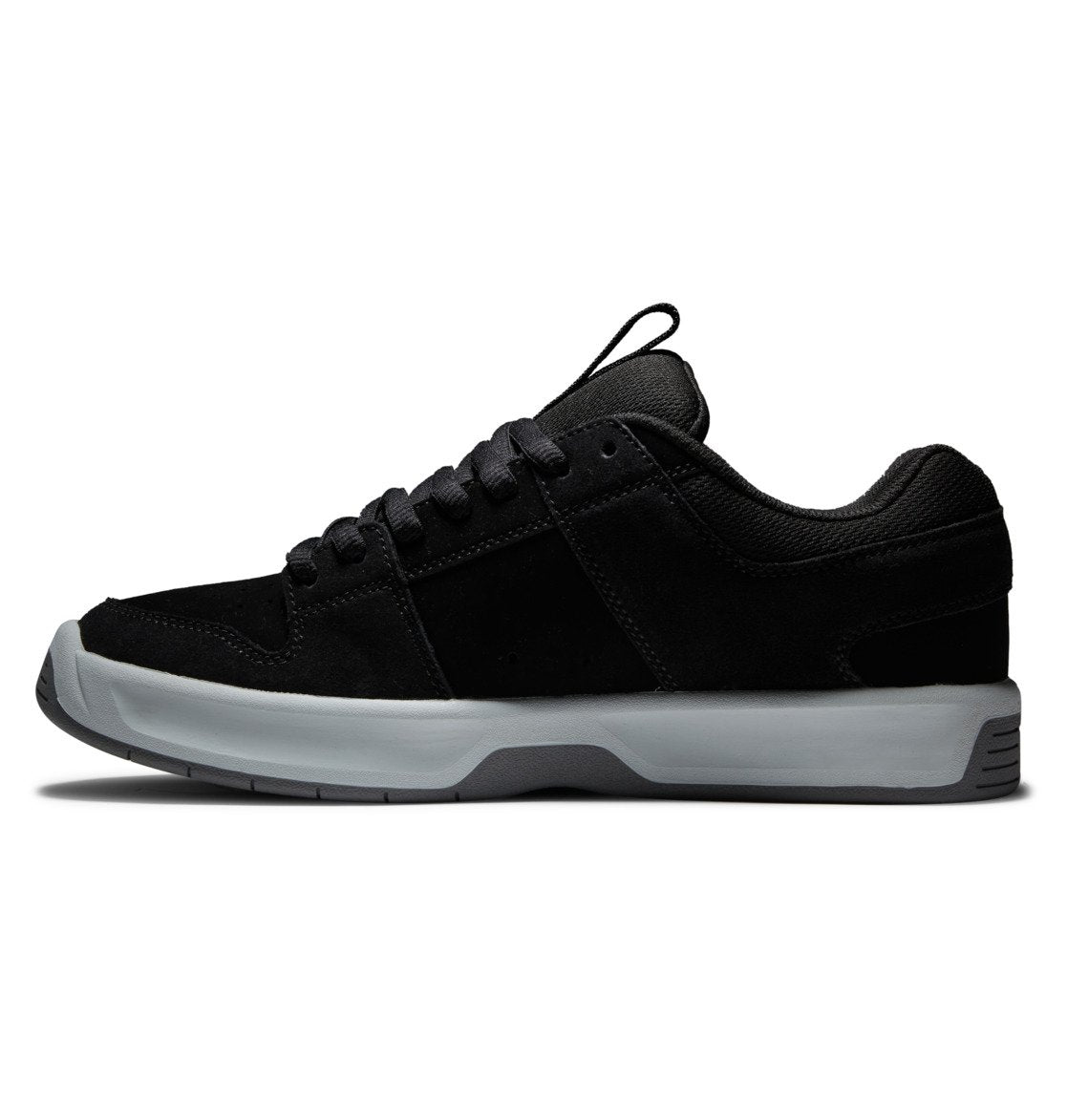 DC Shoes Men's Women's Unisex Lynx Zero Low Top Skateboarding Shoes Black Black Grey Side 2