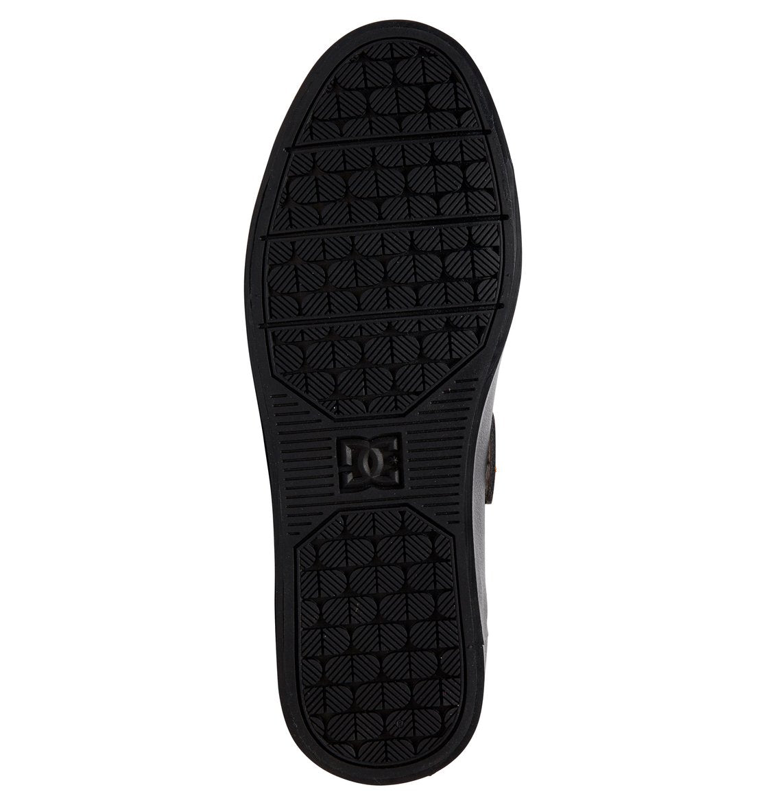 DC Shoes Men's Women's Unisex Lynnfields CJ Skate Shoe Black Brown Bottom Sole