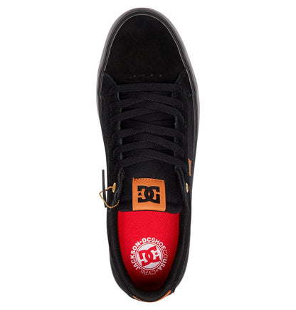 DC Shoes Men's Women's Unisex Lynnfields CJ Skate Shoe Black Brown Top