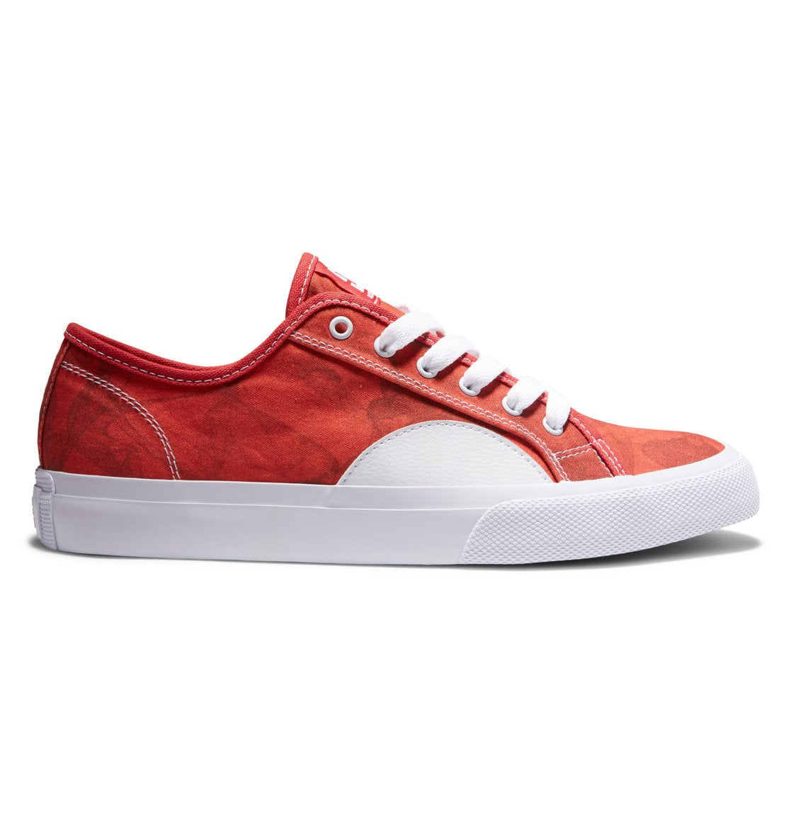 DC Manual S Evan Shoe Red White Side