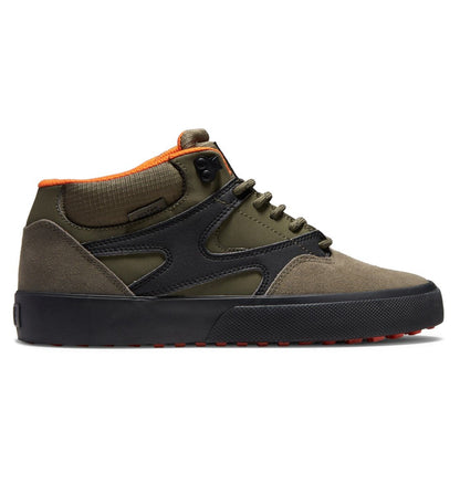 DC Kalis Vulc Mid Winterized Shoes Army Green Side