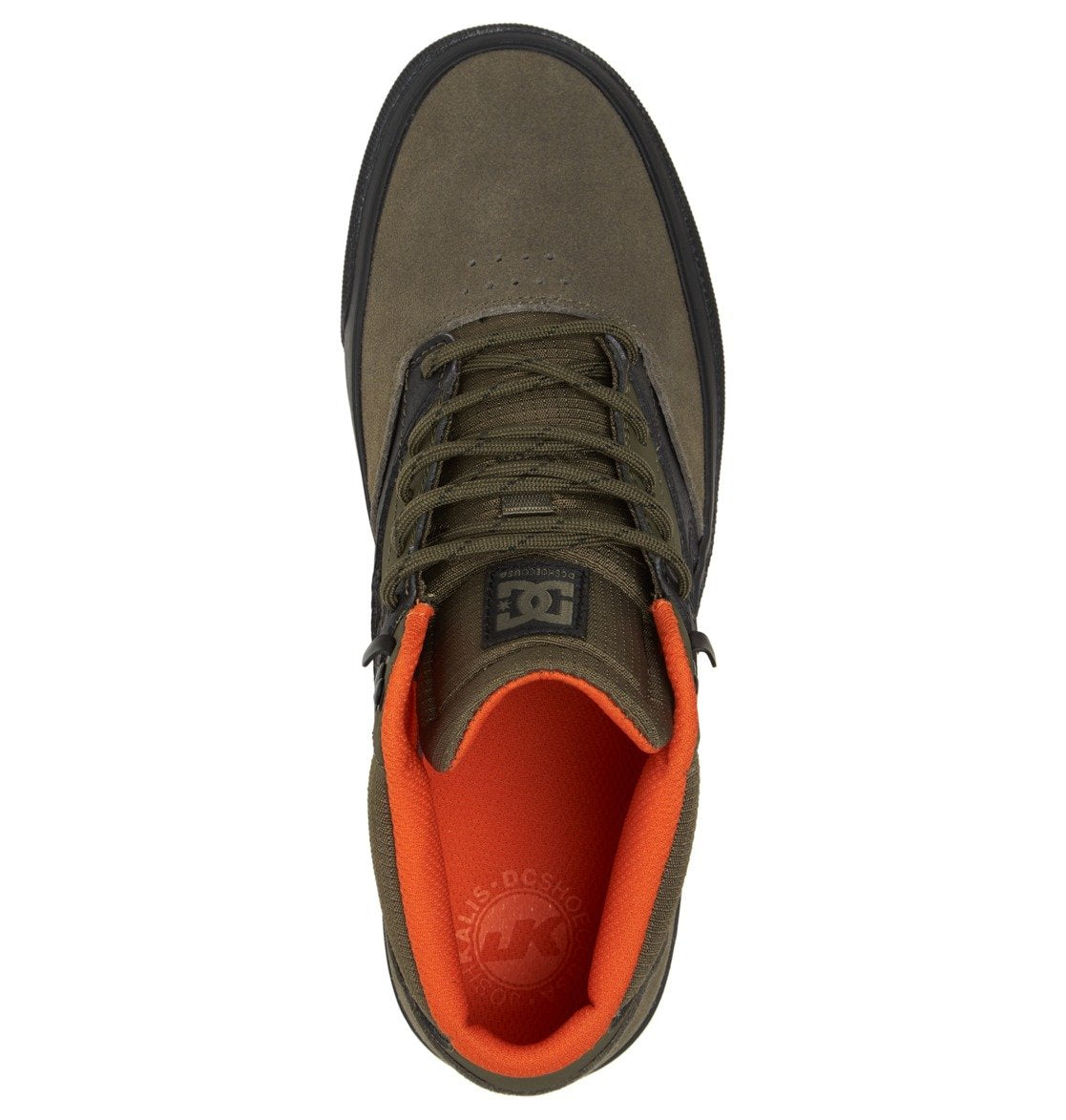 DC Kalis Vulc Mid Winterized Shoes Army Green Top