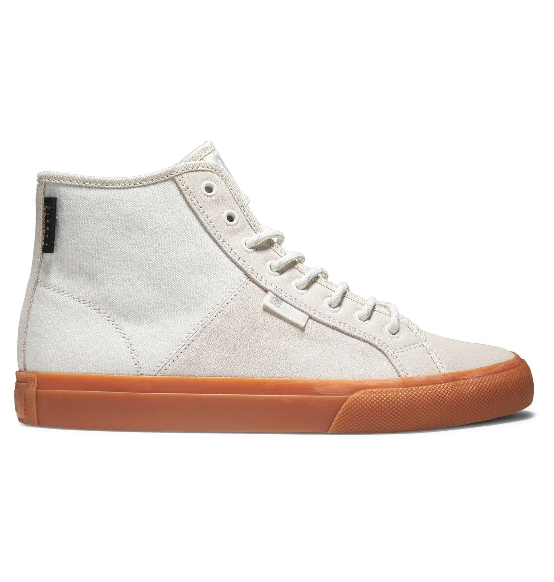 Manual Hi High Top Winterized Shoes Off White Gum Side