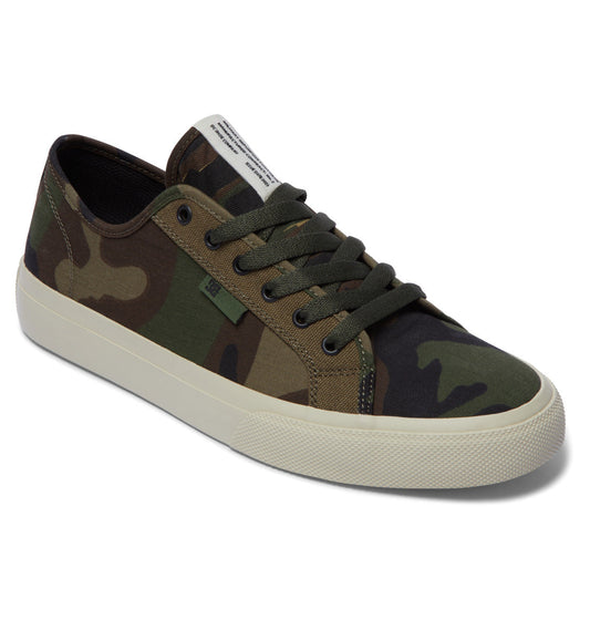 DC Shoes Mens Womens Unisex Manual Surplus Vintage Camo Shoes