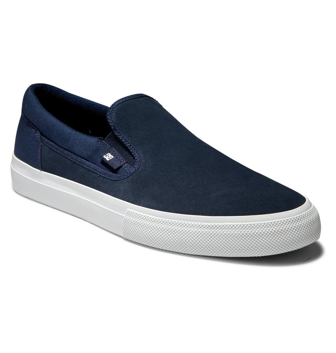 DC Manual Slip-On Suede Shoes Navy Blazer