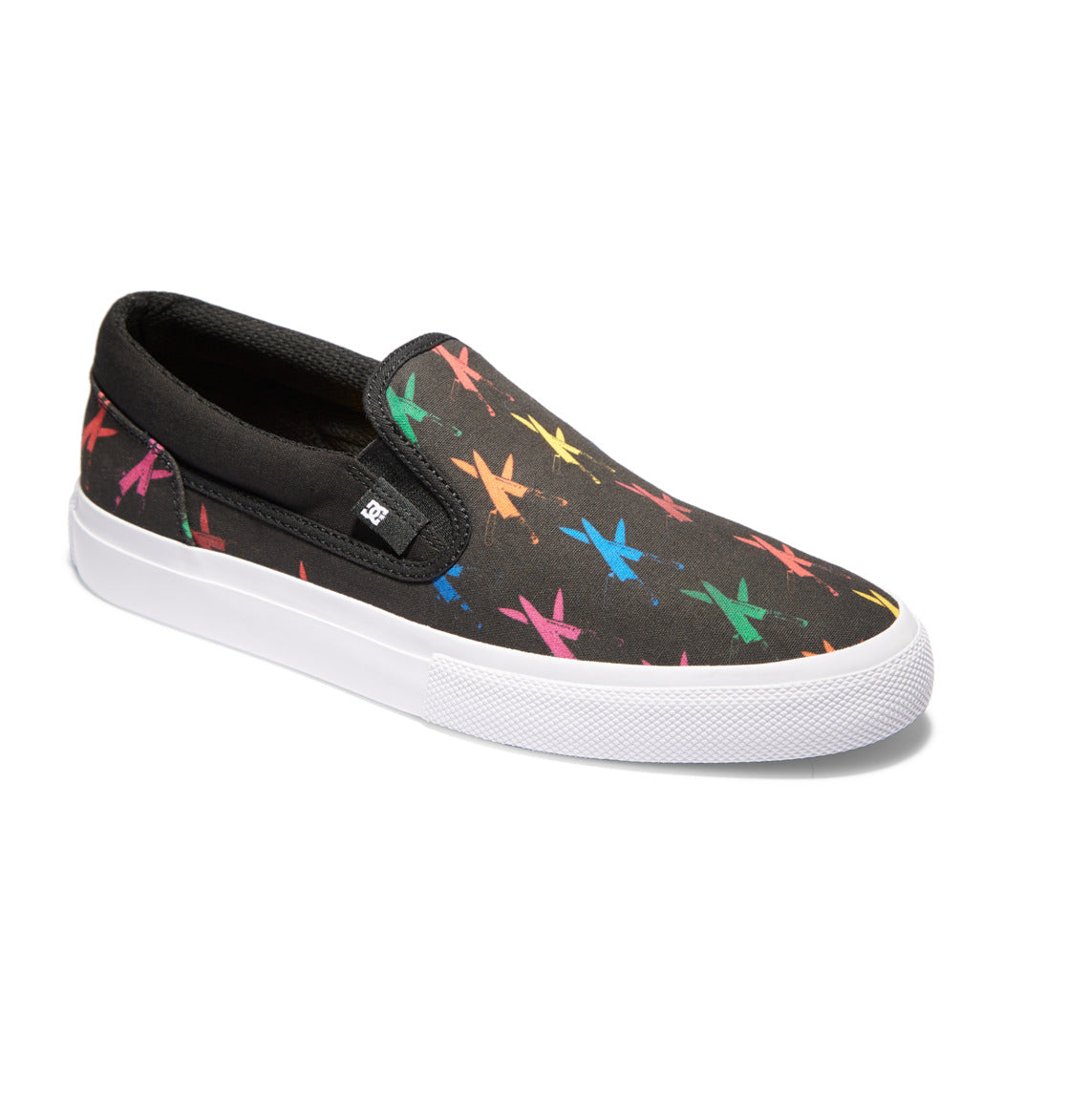 DC Andy Warhol Manual Slip On Shoes Black Graphic