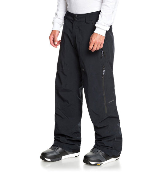 DC Shoes Squadron Snow Pant Black Angled Side View