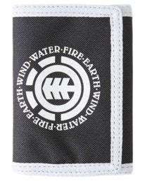 Elemental Wallet, Wallet, Black, ID Holder, Front Element Logo, Front