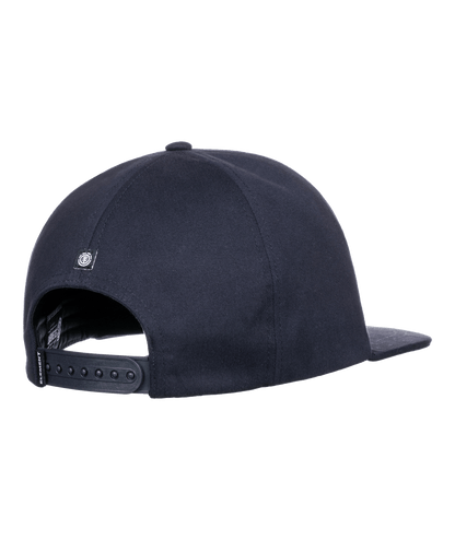 Element Brand Men's Preem 5 Panel Snapback Hat Eclipse Navy Back Snapback