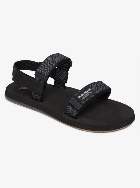 Quicksilver Monkey Caged Sandal Black Grey Gray 