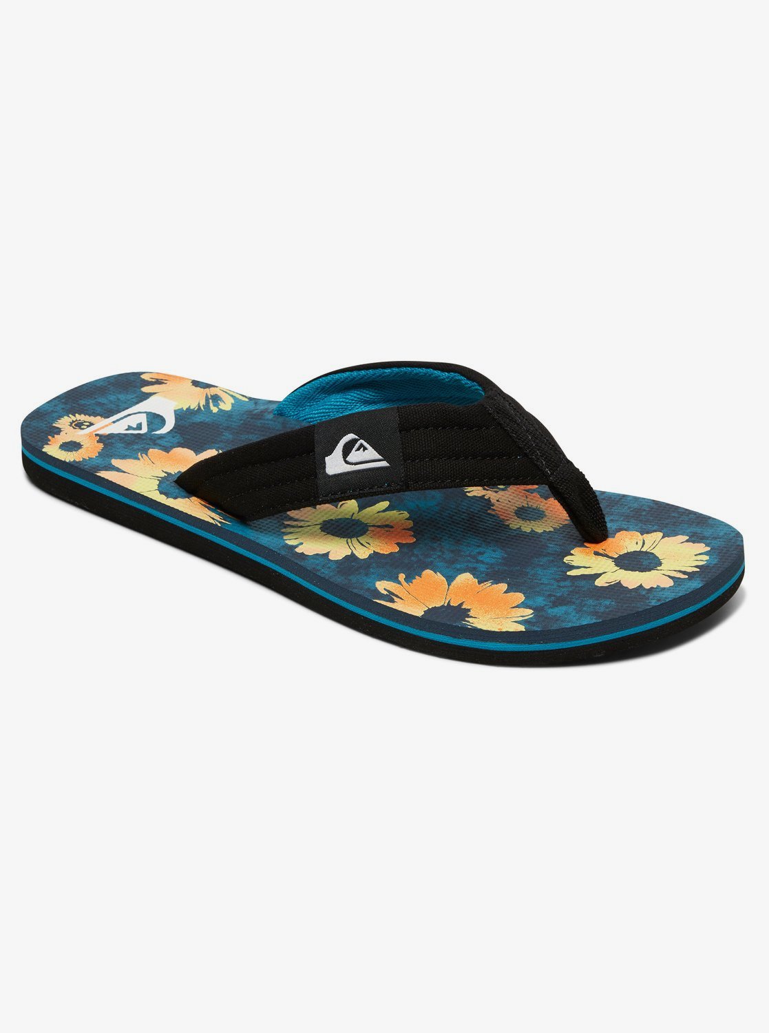 Quicksilver Molokai Layback Sandal Black Orange Blue