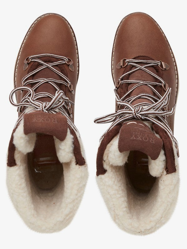 Rox Women's Brandi Boot Chocolate top and inside view