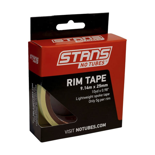 Stan's No Tubes 25mm wide 10 yard roll tubeless rim tape