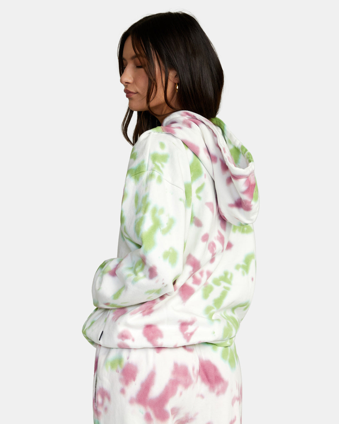 RVCA Little RVCA Tie Dye Hoodie Multi Back Left