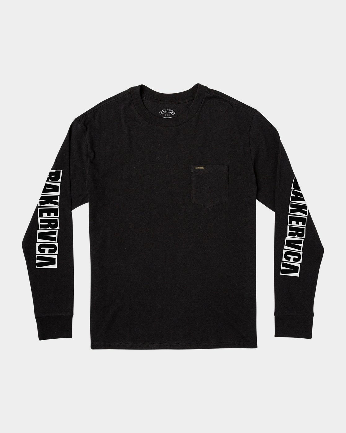 RVCA Ransom Long Sleeve Black Front