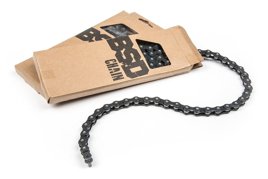 BSD Forever Single Speed BMX Chain with single half link black or chrome