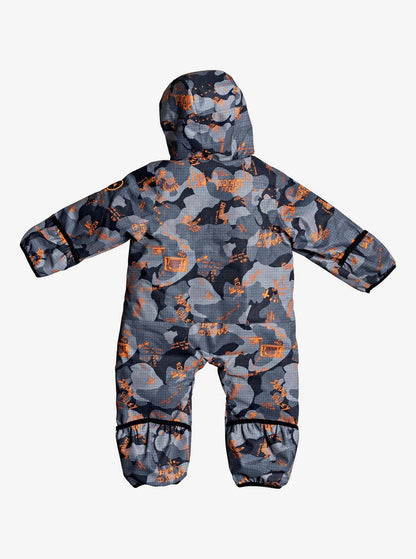 Quicksilver Baby Boy Infant Toddler Snowsuit Grey Black