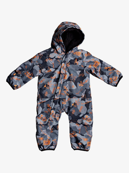 Quiksilver Baby Boy Infant Snowsuit Onesie Gray