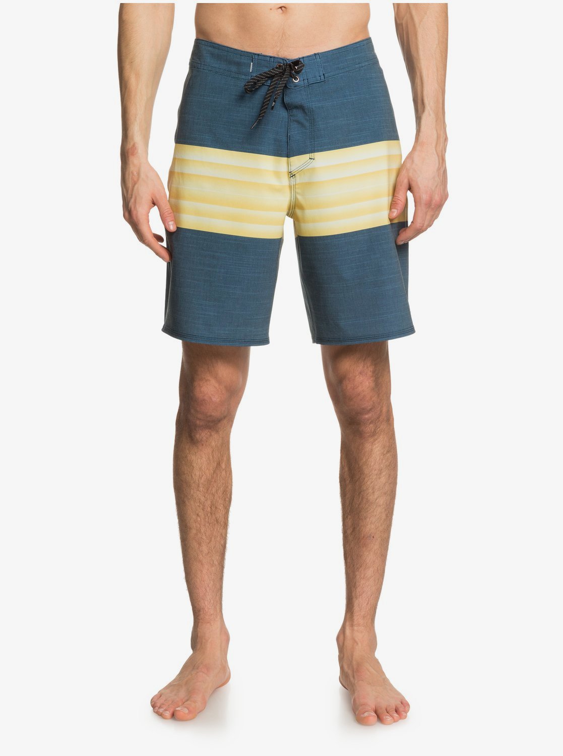Quiksilver Highline Six Channel 19" Outseam Boardshorts Majolica Blue/Yellow Main
