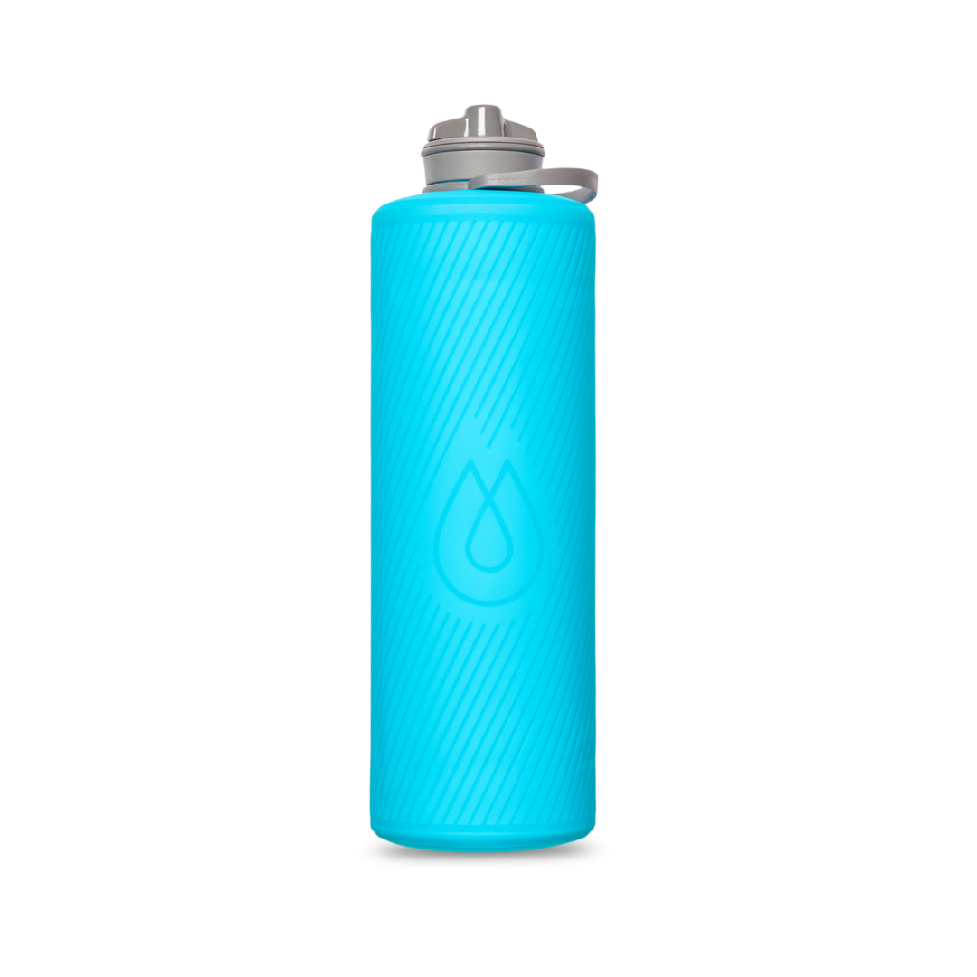 Hydrapak Flux 1.5 Liter Collapsible Water Bottle Blue Main