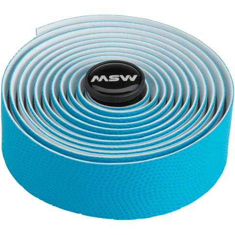 MSW HBT210 Ant Slip Gel Road Bike Bar Tape Blue