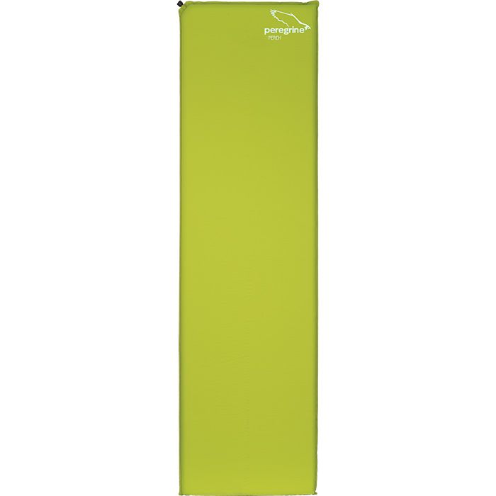 Peregrine Outfitters Perch Air Pad 1.5" insulated self inflating sleeping pad green top