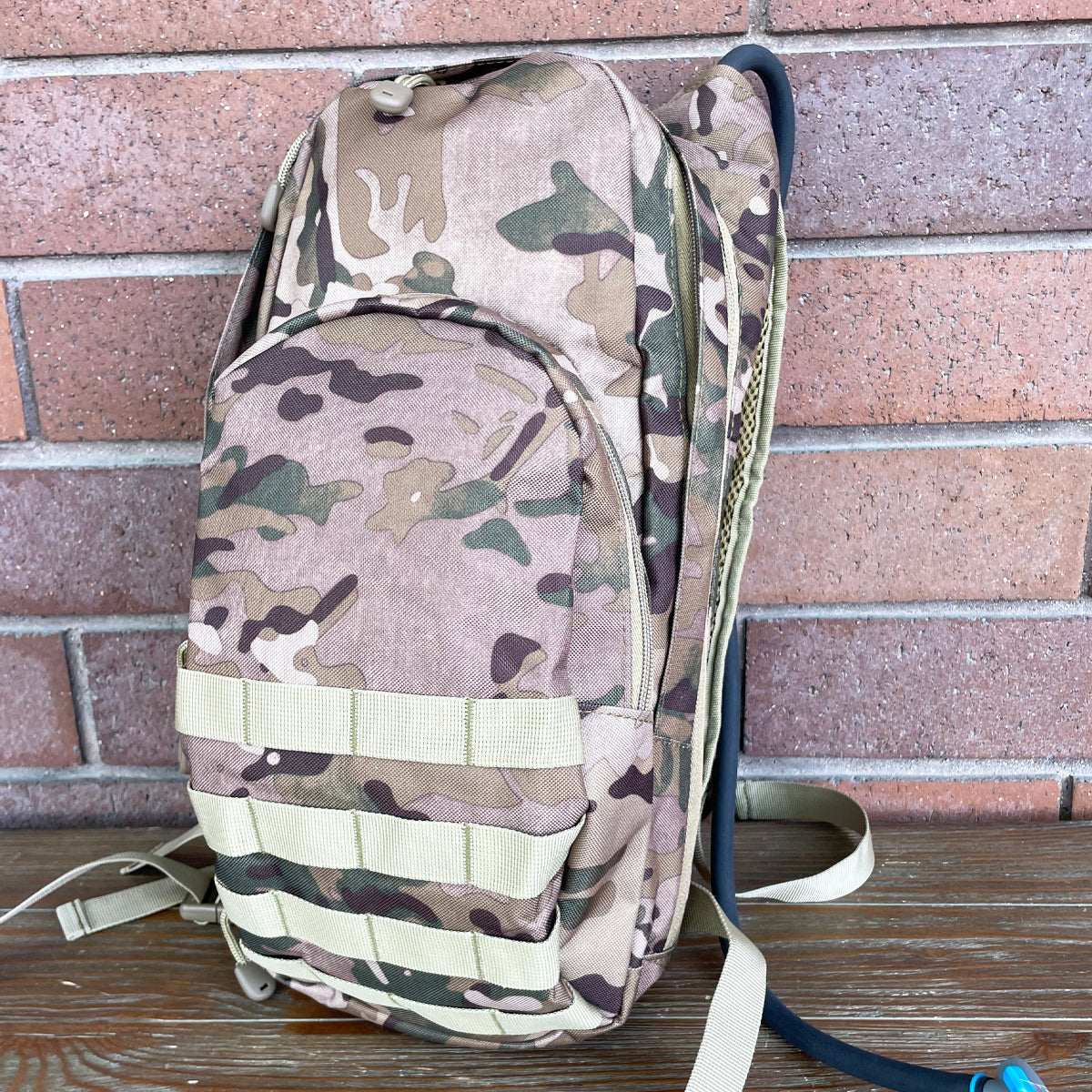 Wolftraders hydraWolf Expandable Hydration Compatible Backpack Multicamo Main