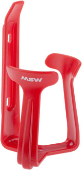 MSW PC-100 Wide-Range Water Bottle Cage, Red