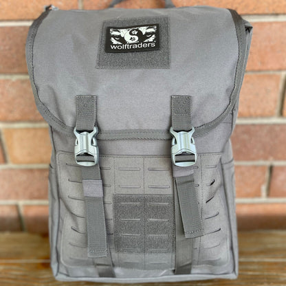 Wolftraders LoadedWolf multiOperational 40 Liter Tactical Backpack Grey Main