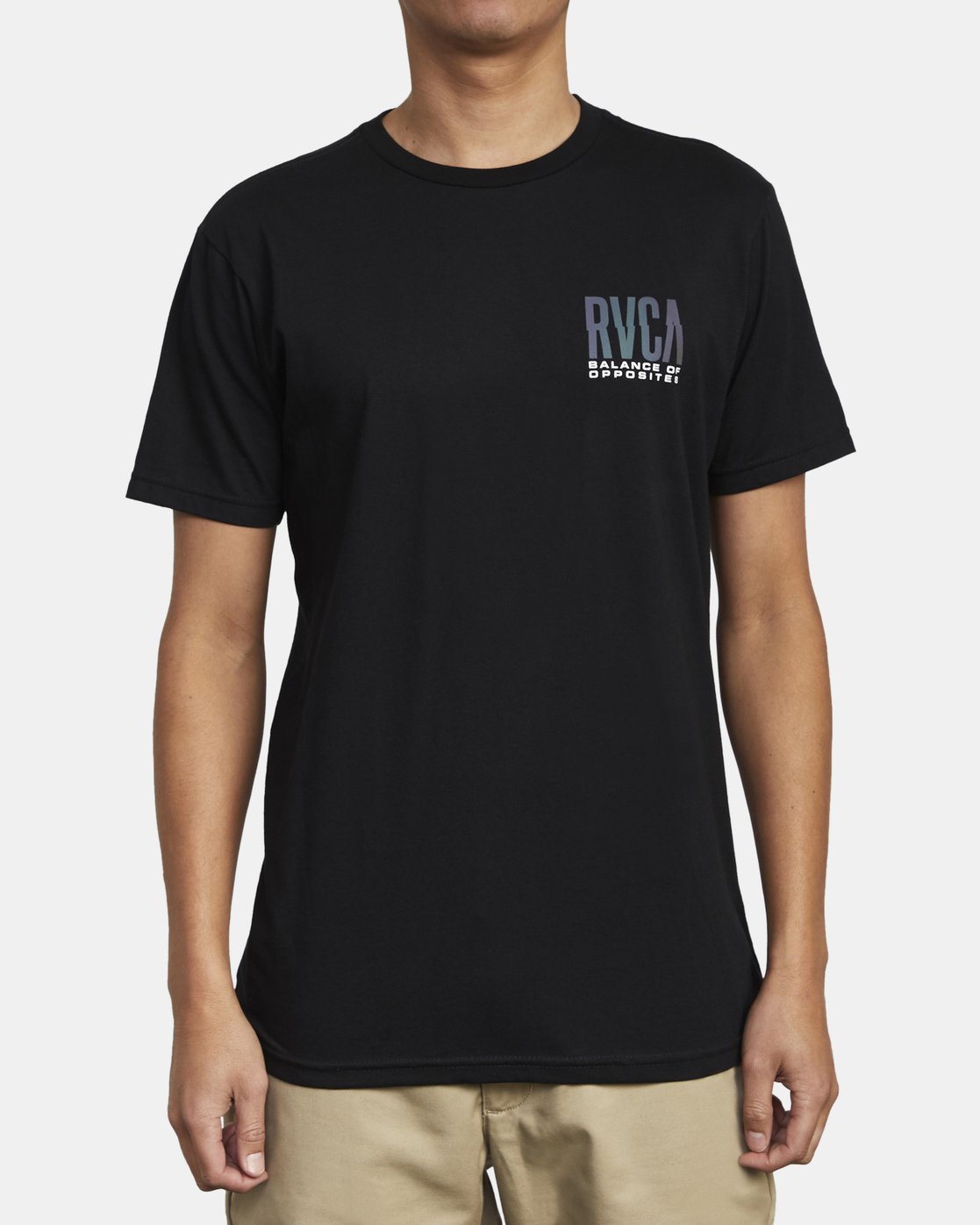 RVCA Hazed Short Sleeve Black